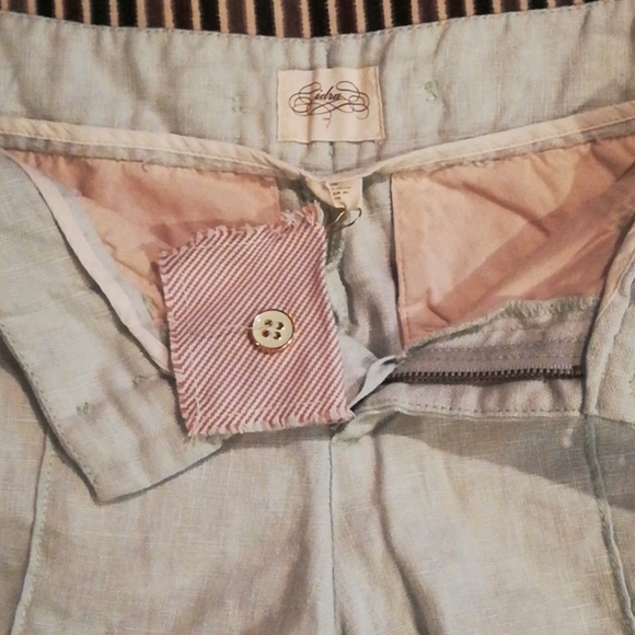 Anthropologie linen shorts - Picture 6 of 6